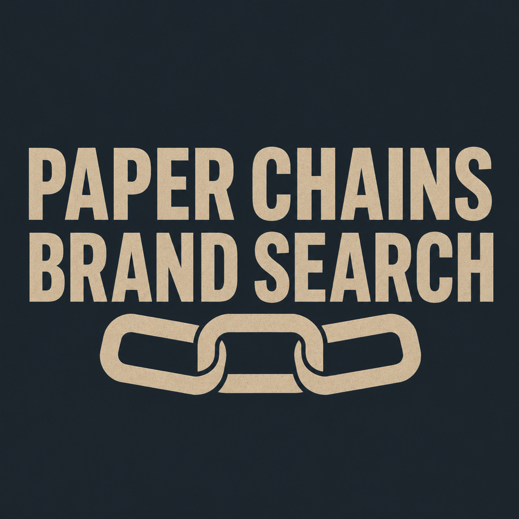 Paper Chains Brand Search logo